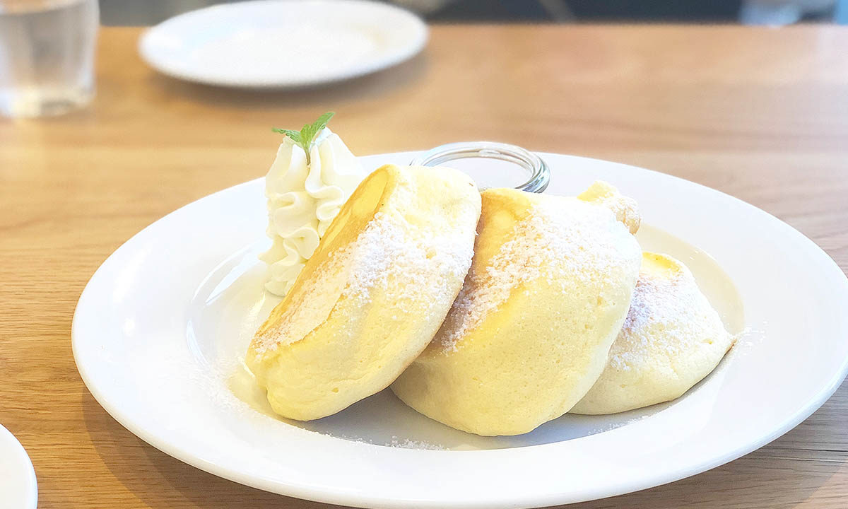 豊川 ランチにもおすすめ ふわっふわのスフレパンケーキが食べられるお店 Cafe Mood カフェムード のんnote